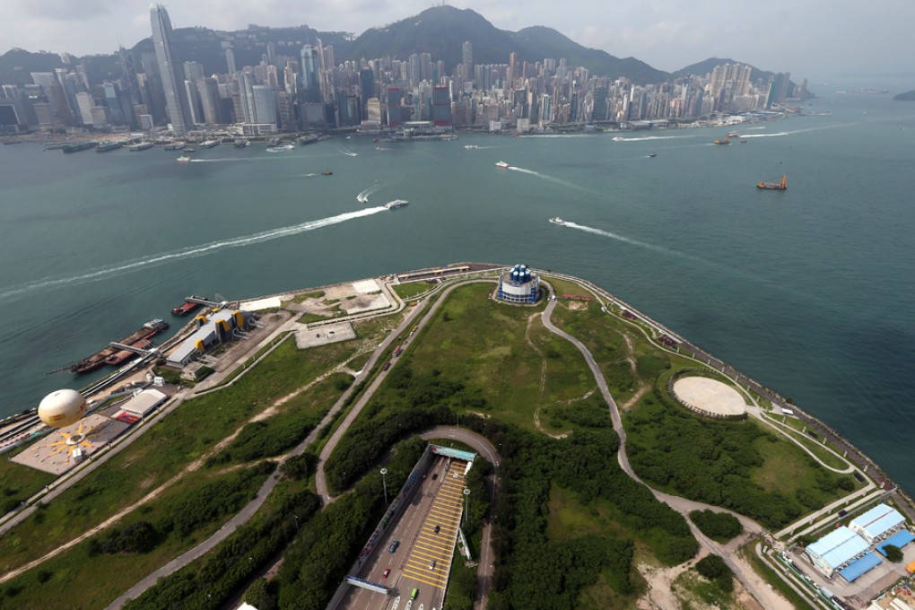 The West Kowloon Cultural District site. Photo: Robert Ng