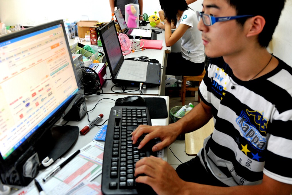 China's domain name service suffered the largest attack ever on a mainland internet address server at the weekend. Photo: Xinhua