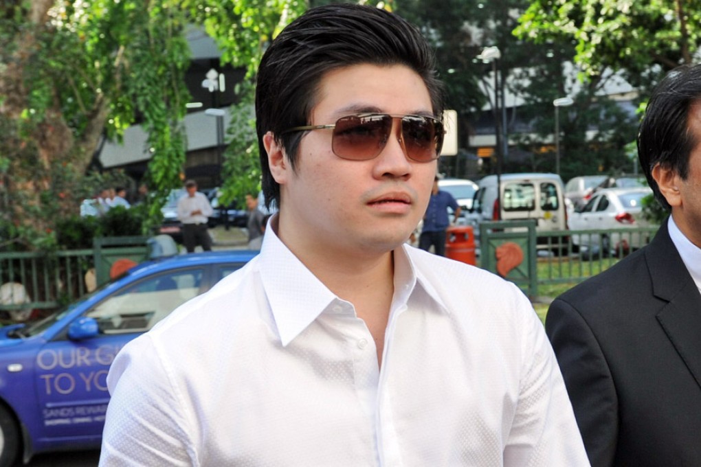 Singaporean businessman Eric Ding Si Yang. Photo: AFP