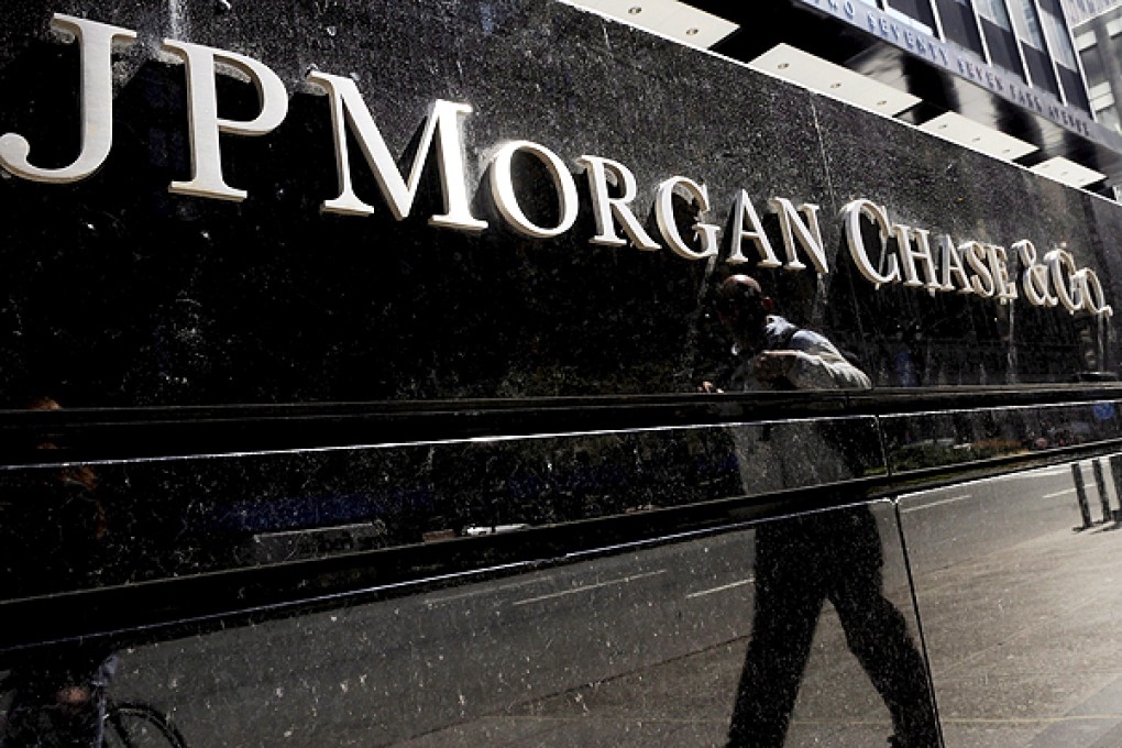 The JPMorgan Chase building in New York. Photo: EPA