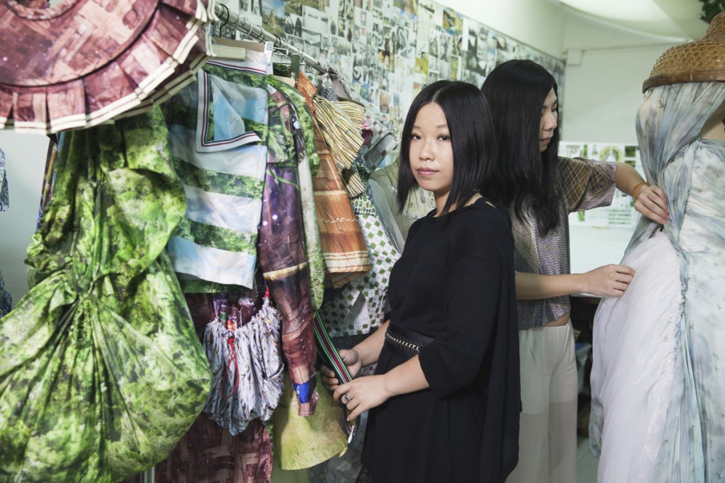Elizabeth Lin (left) and Jacqueline Tsang at their Kwai Hing studio.
