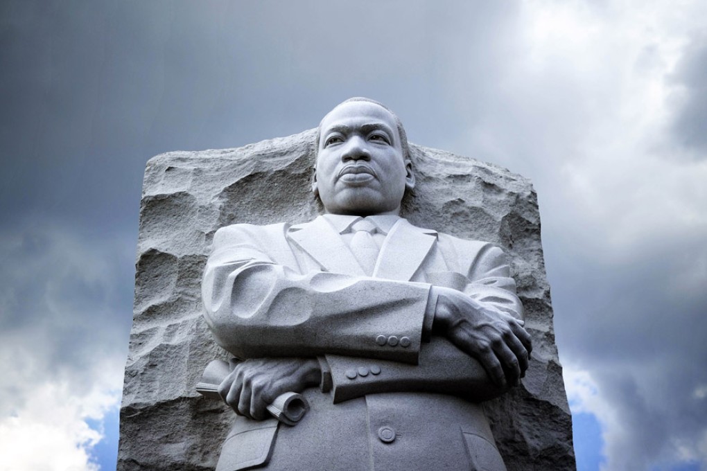 The statue of Martin Luther King Jr. at a memorial in Washington, DC. Photo: AFP