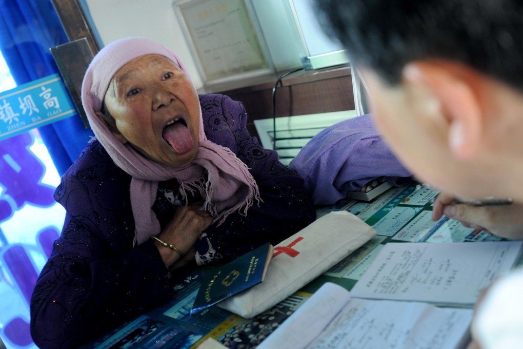 The social upheaval that is eroding China's multi-generational family structure is being accompanied by changes in health. Photo: Xinhua