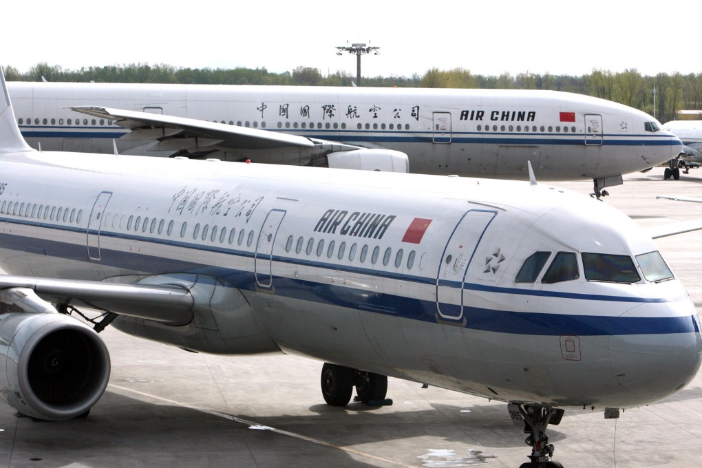 Air China hints at blue skies for domestic flights.