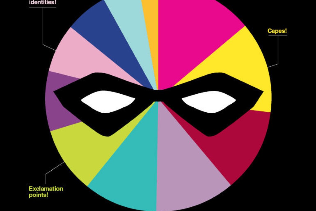 'Super Graphic: A Visual Guide to the Comic Book Universe' by Tim Leong