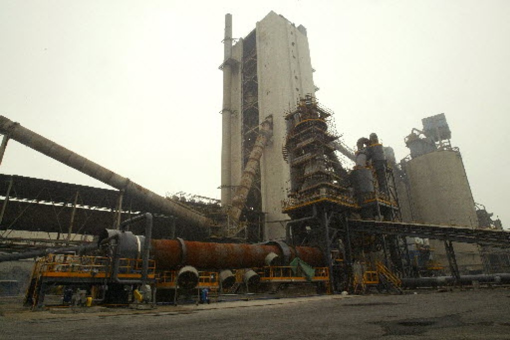 Green Island Cement's plant in Tap Shek Kok, Tuen Mun. Photo: David Wong