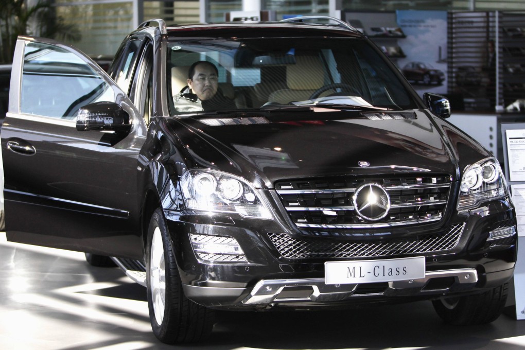 Daimler says it needs to improve the performance of its Mercedes-Benz brand in China to achieve its goal of becoming the world’s No. 1 luxury auto brand by volume. Photo: Reuters