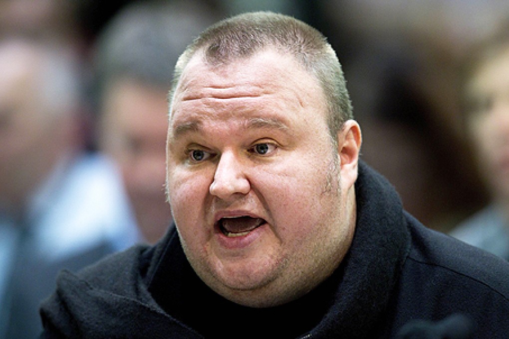 Megaupload founder Kim Dotcom. Photo: AFP