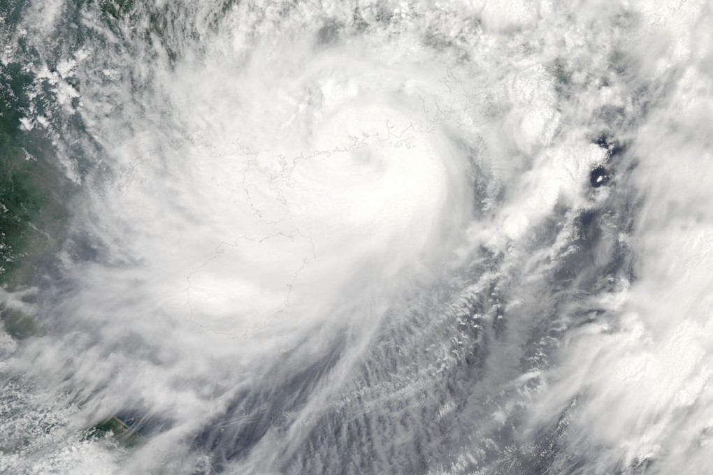 Severe Typhoon Utor. Photo: AFP