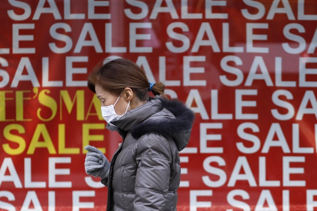 Japanese consumer prices excluding fresh food climbed 0.7 per cent last month, with the jobless rate at 3.8 per cent. Photo: Reuters