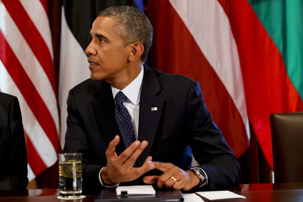 US President Barack Obama answers questions about the situation in Syria to the press on Friday. Photo: AFP