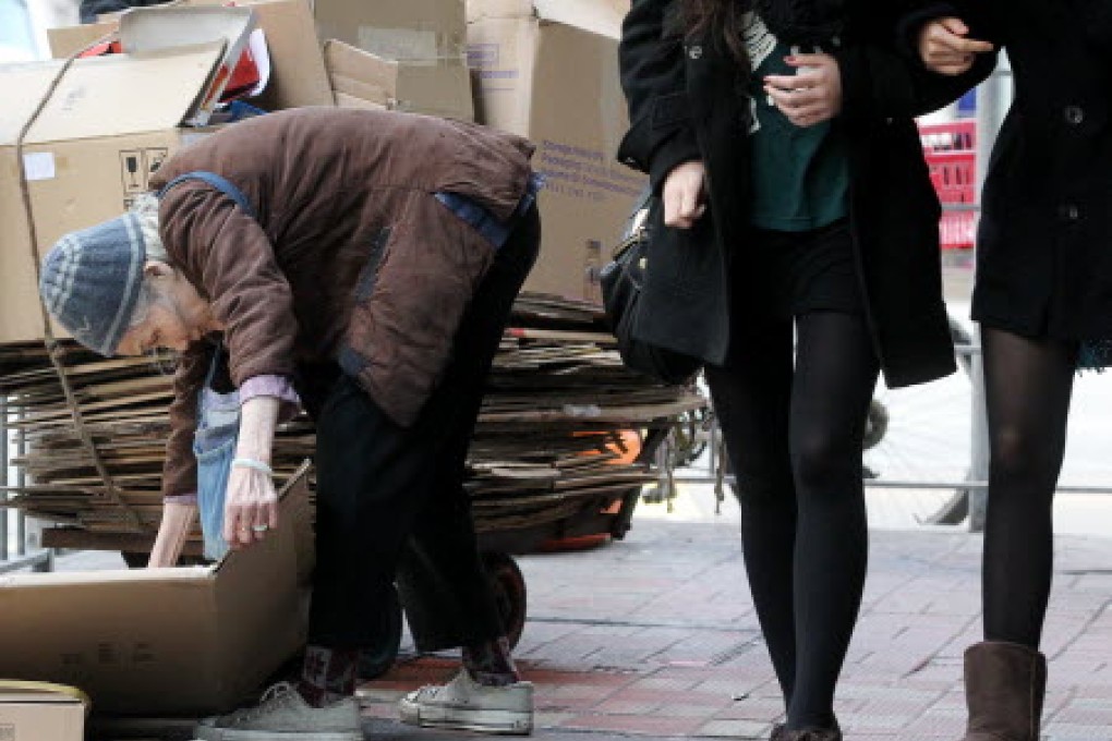 Income equality is worsening in Hong Kong. Photo: K. Y. Cheng