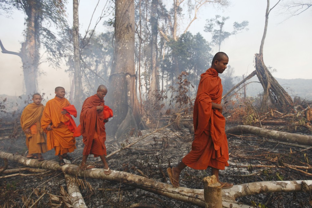 Outside Ta Tay Leu village, in Cambodia’s Central Cardamom Protected Forest.