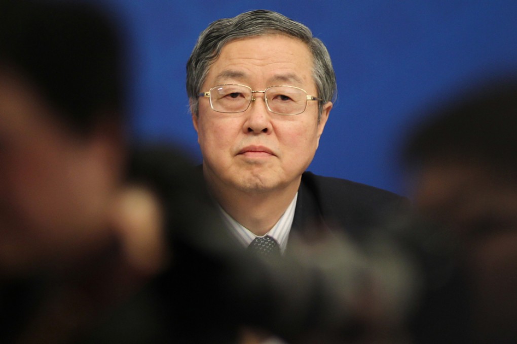 Zhou Xiaochuan, governor of People's Bank of China. Photo: SCMP