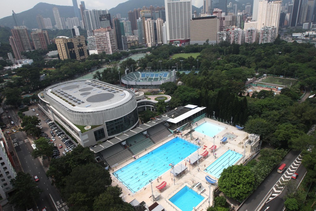 The old Victoria Park pool will be replaced by a new swimming complex (left). Photo: David Wong