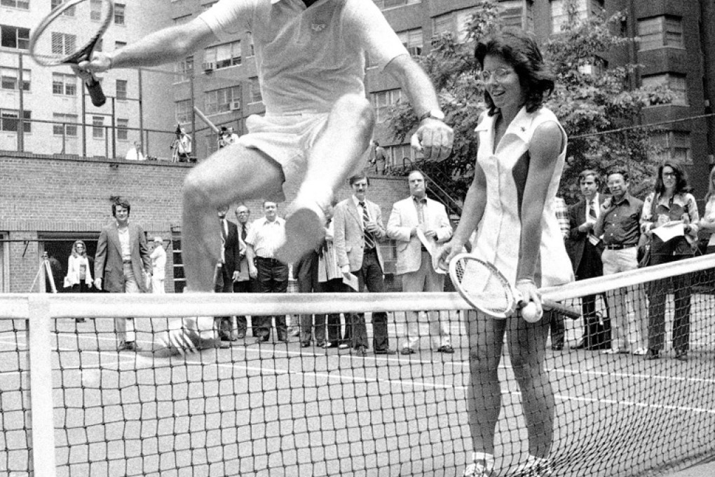 Billie Jean King and Bobby Riggs