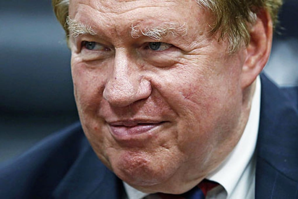 Robert King, US special envoy for North Korean human rights, whose plans to travel to Pyongyang this week were cancelled after North Korea withdrew its invitiation. Photo: Reuters