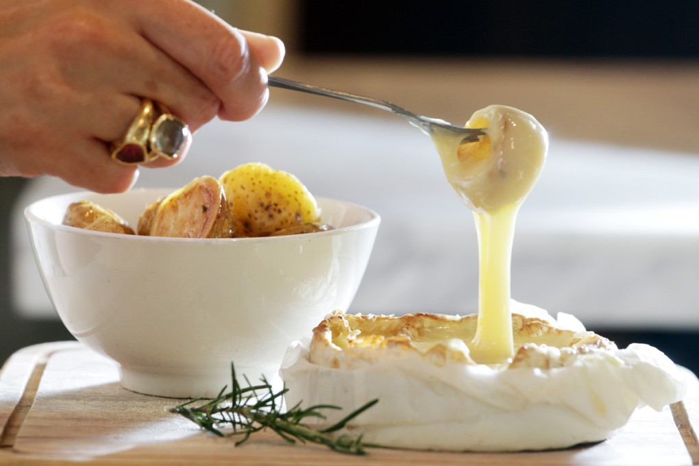 DISHES OF HOT CAMEMBERT CHEESE WITH POTATOES BY METROPOLITAIN AT HIGH STREET IN SAI YING PUN. PHOTO: MAY TSE