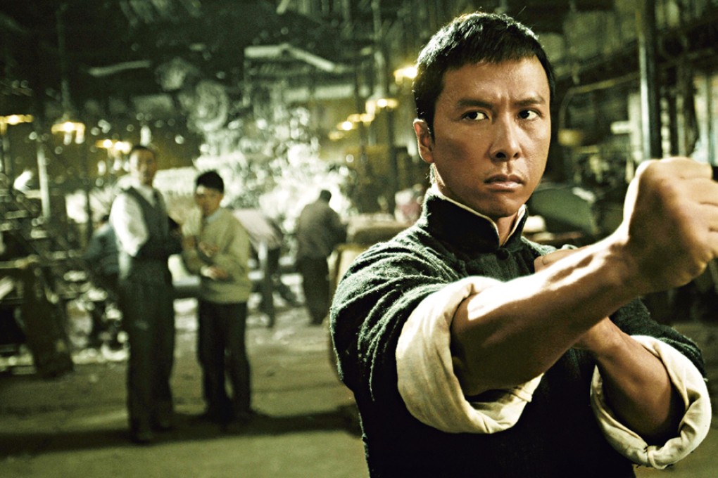 Donnie Yen Ji-dan starring in the lead role in Ip Man, a biopic set in the 1930s about the eponymous Wing Chun master which helped popularise the traditional Chinese martial art. Photo: SCMP