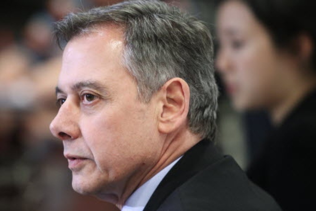 Director of Public Prosecutions, Kevin Zervos, says that the SFC should be placed under more oversight by his office. Photo: Sam Tsang