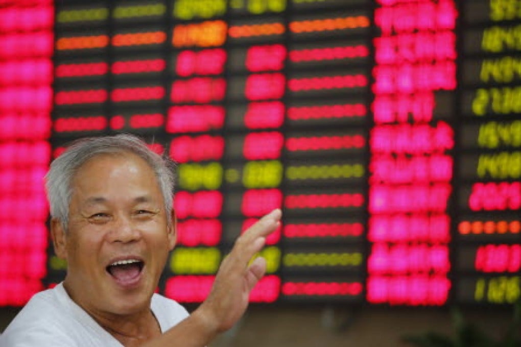 Analysts are warning of a bubble on the mainland market, due to excitement over the Shanghai free-trade zone. Photo: AP