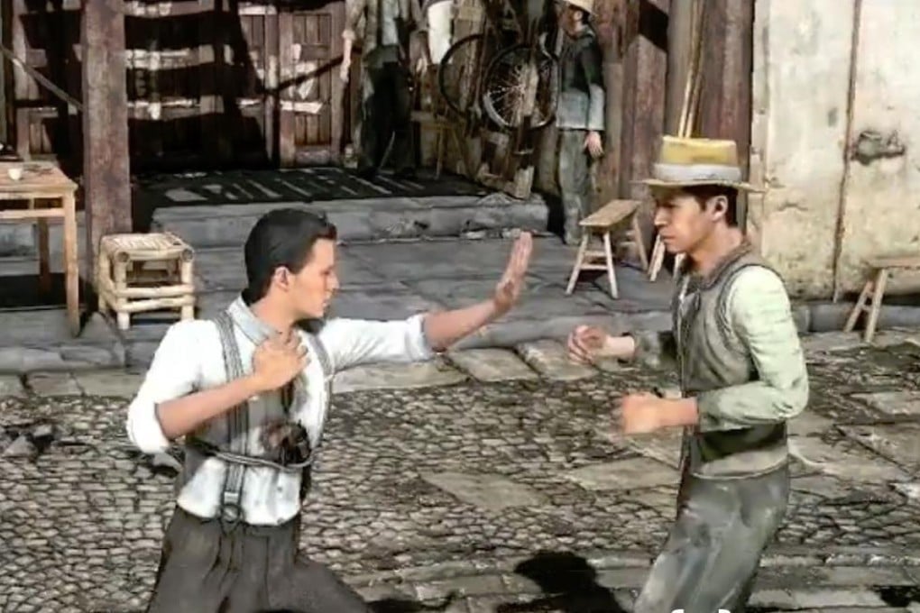 A screenshot from the game Whore of the Orient. Photo：SCMP Pictures