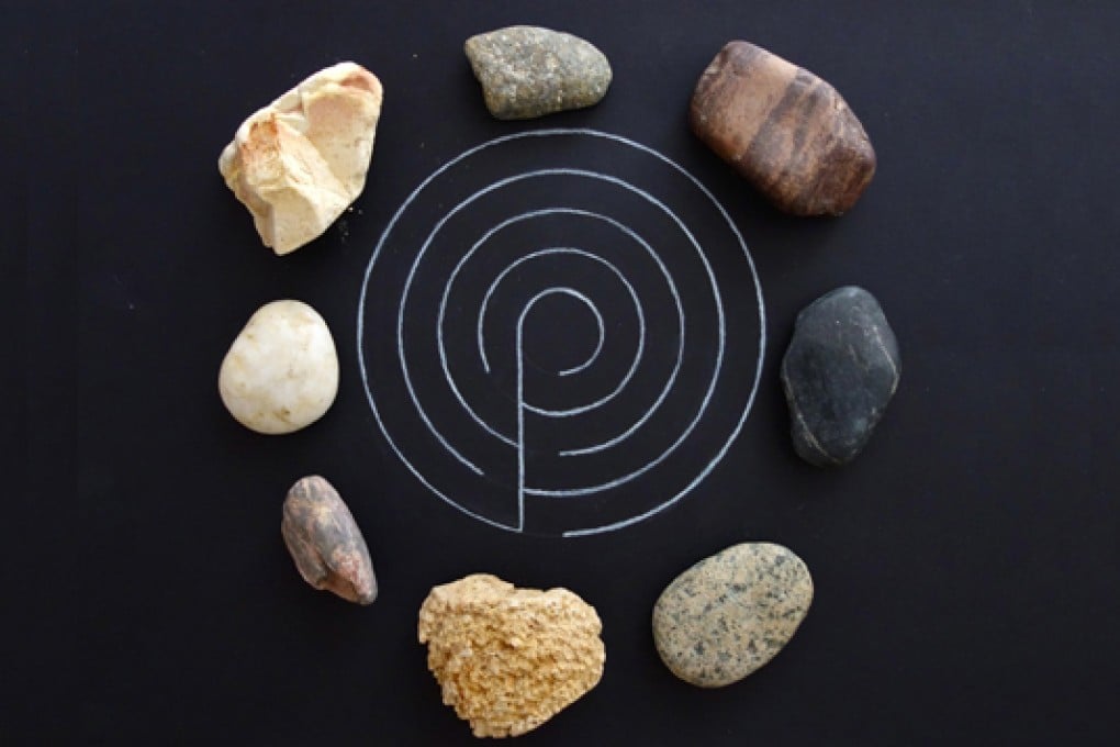 A sketch of Ama Huen Ning's labyrinth will take up a whole room.