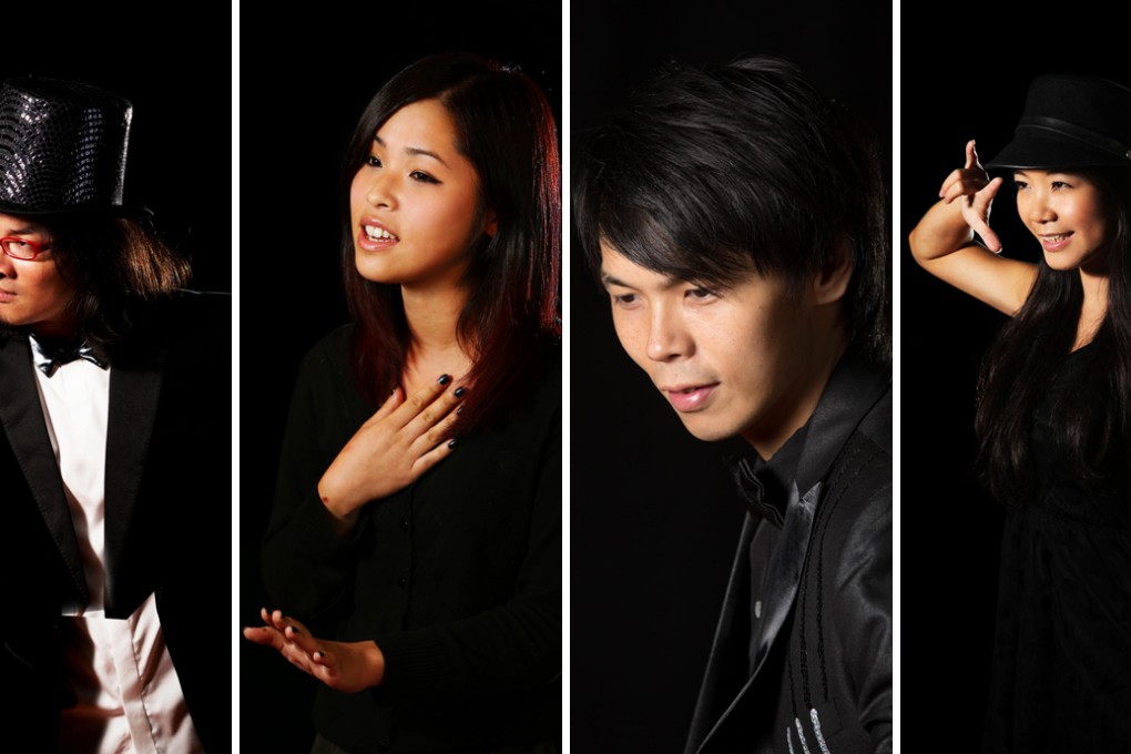 From left: artistic director Banky Yeung; actress Wong Ka-yee; assistant artistic director Fung Sai-kuen; actress Mo Lai.