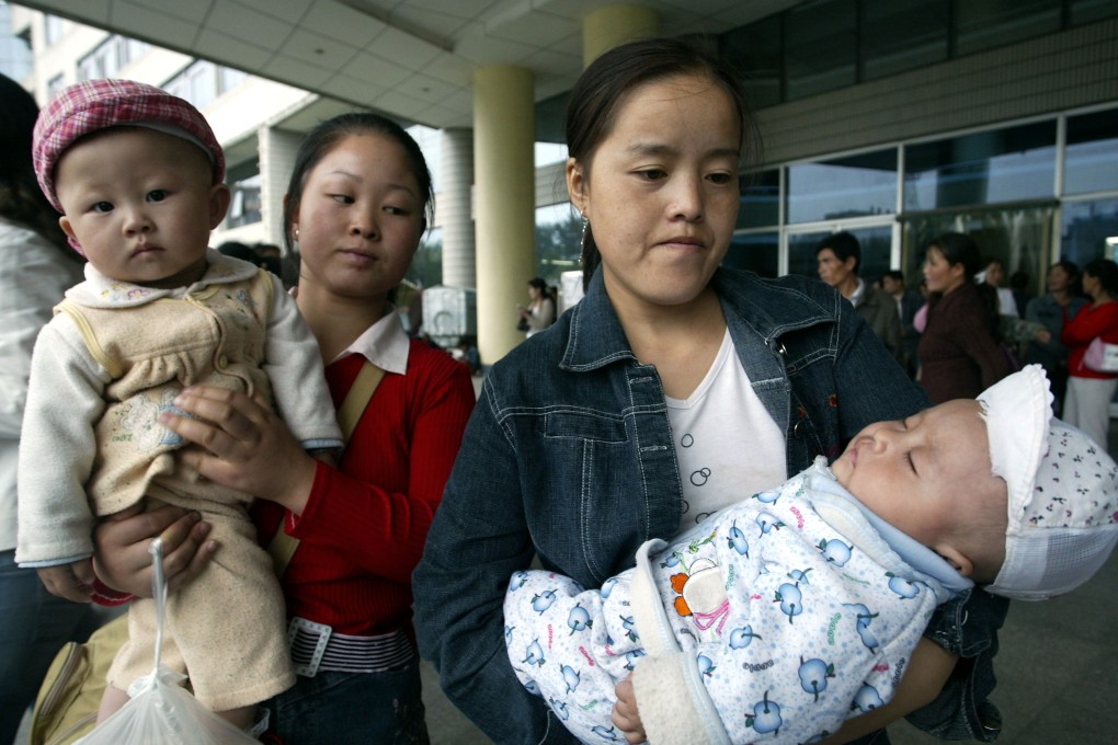Ten to 15 per cent of Chinese women are unable to have a baby. Photo: AFP