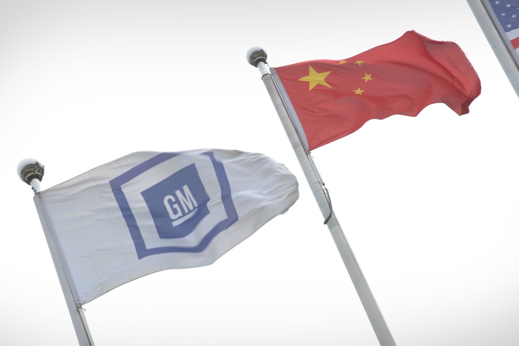 GM said vehicle sales rose 11.1 per cent year-on-year in July in China. Photo: AFP