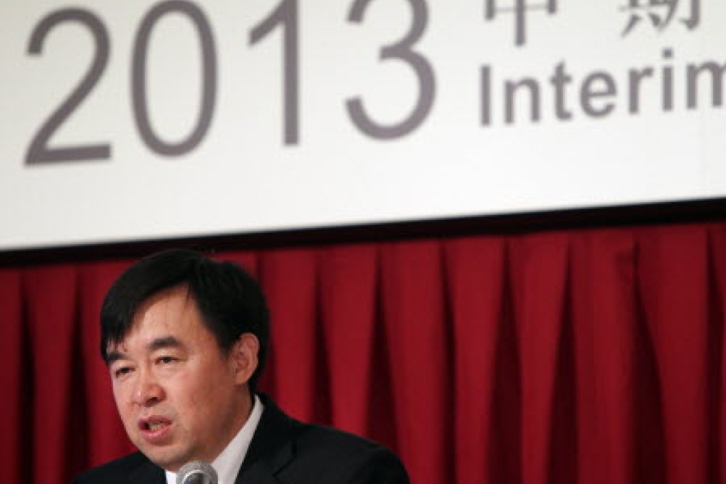 Wang Zhiqing, Chairman and President of Sinopec Shanghai Petrochemical Company. Photo:Jonathan Wong