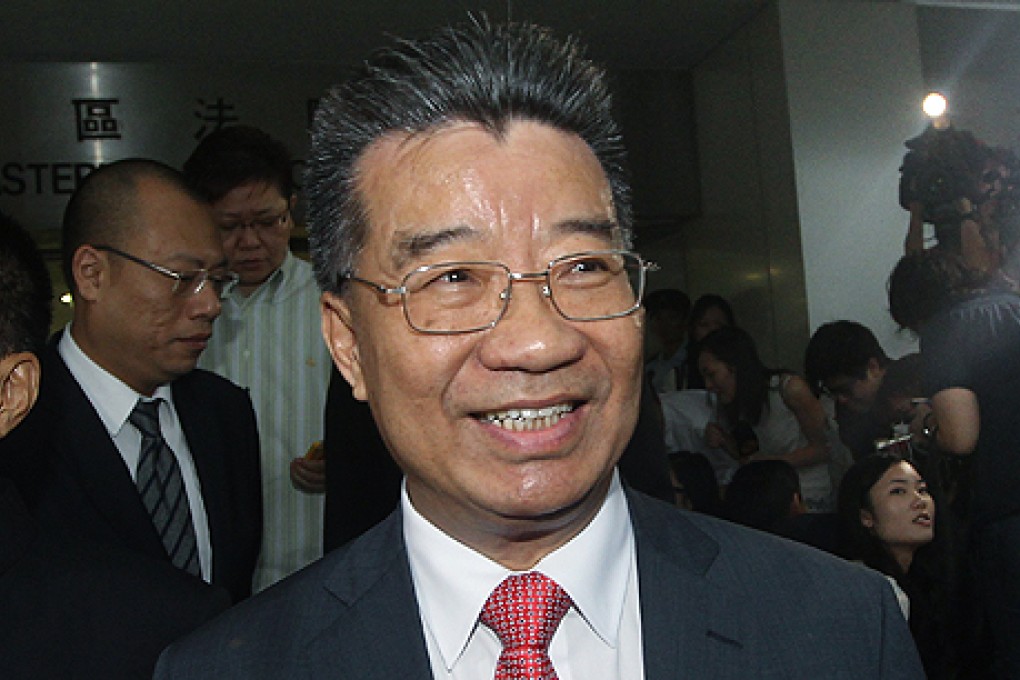 Businessman and former Chief Executive Leung Chun-ying supporter Lew Mon-hung. Photo: Sam Tsang