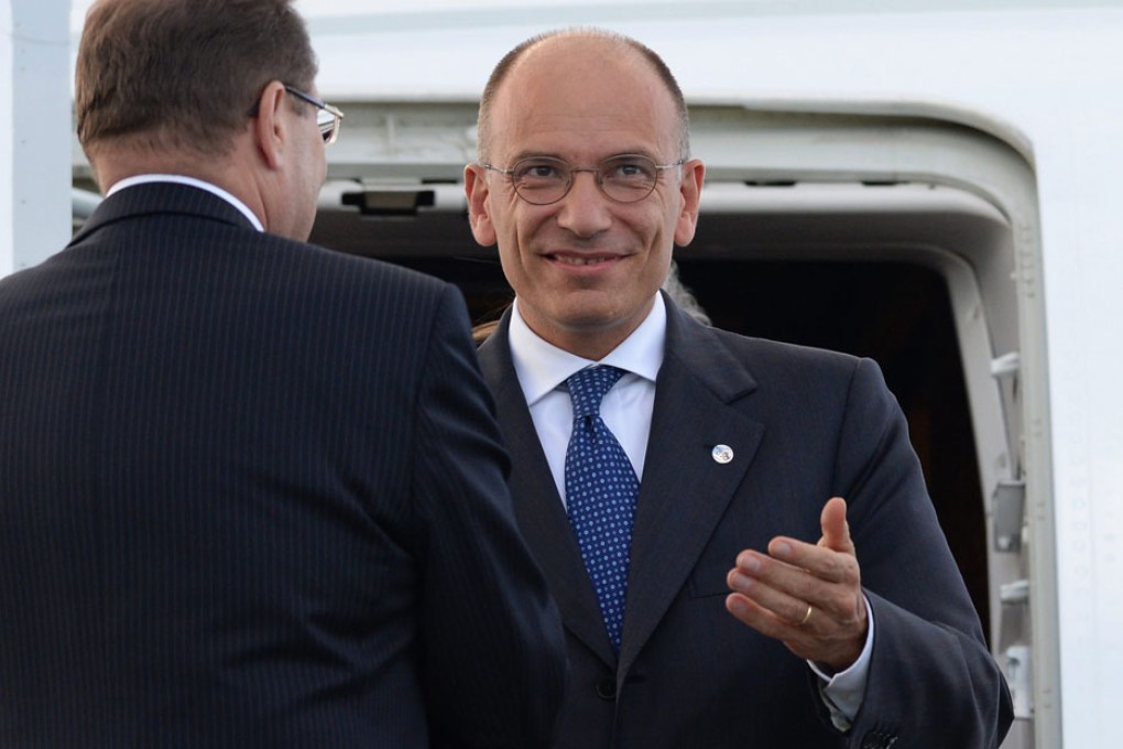Italian Prime Minister Enrico Letta. Photo: EPA