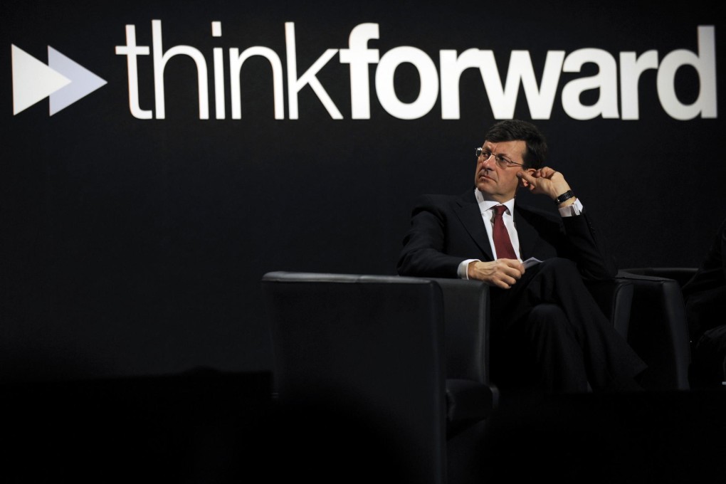Vodafone stock has risen 40 per cent under Vittorio Colao. Photo: AFP
