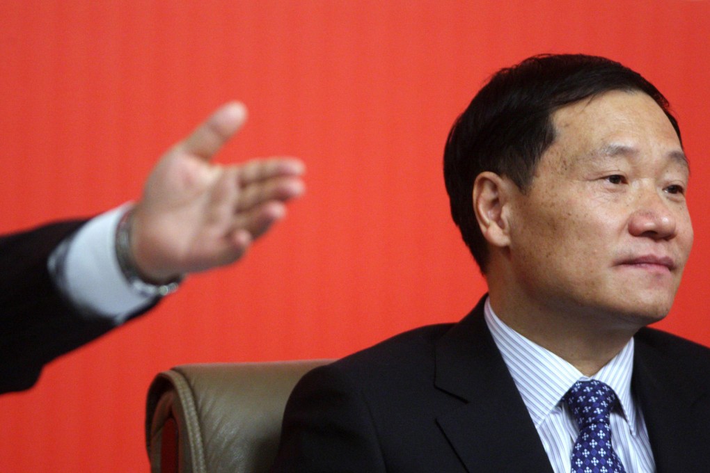 CSRC boss Xiao Gang stresses need for risk controls. Photo: Bloomberg