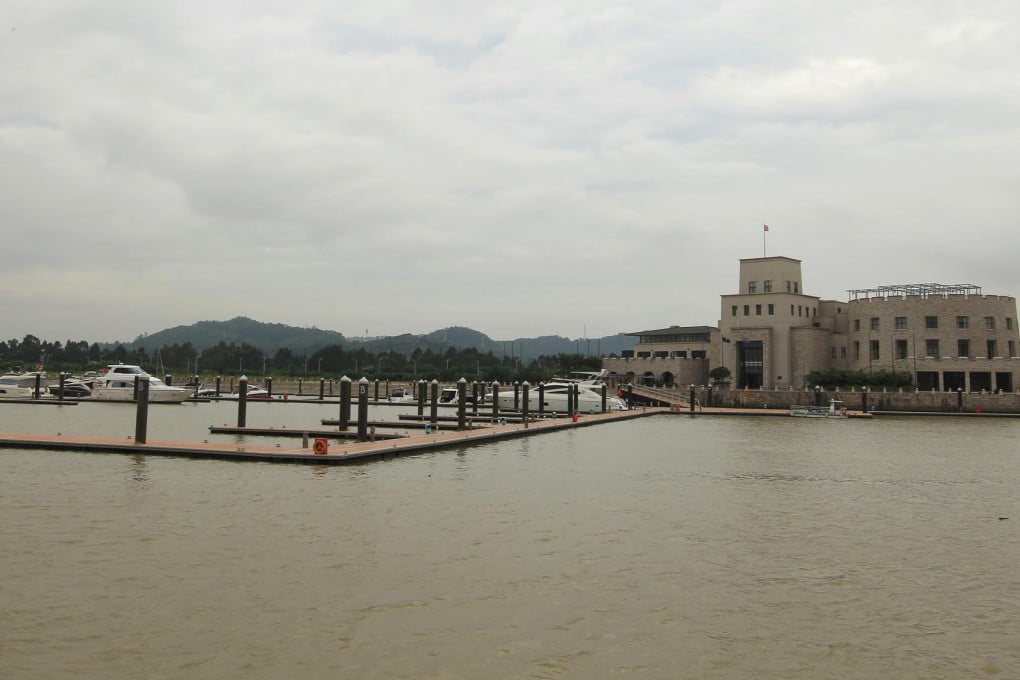 The Fok family's yacht club in Nansha district. Photo: May Tse