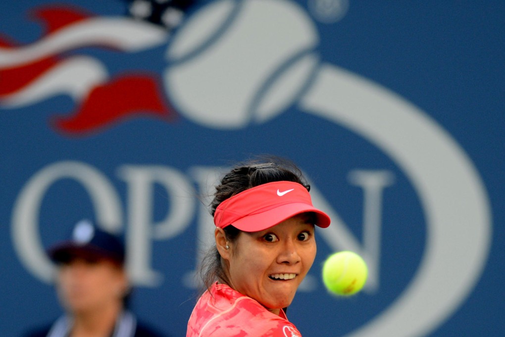 Li Na suffered from stage fright against Williams. Photo: Xinhua