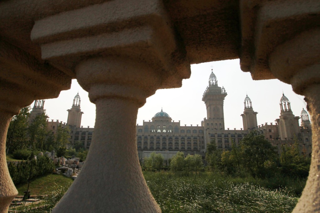 A view from the 800-room Hyatt Regency hotel at Jing Jin City. Staff say they usually have several hundred guests at any one time and the number doubles on the weekends. Photo: Simon Song