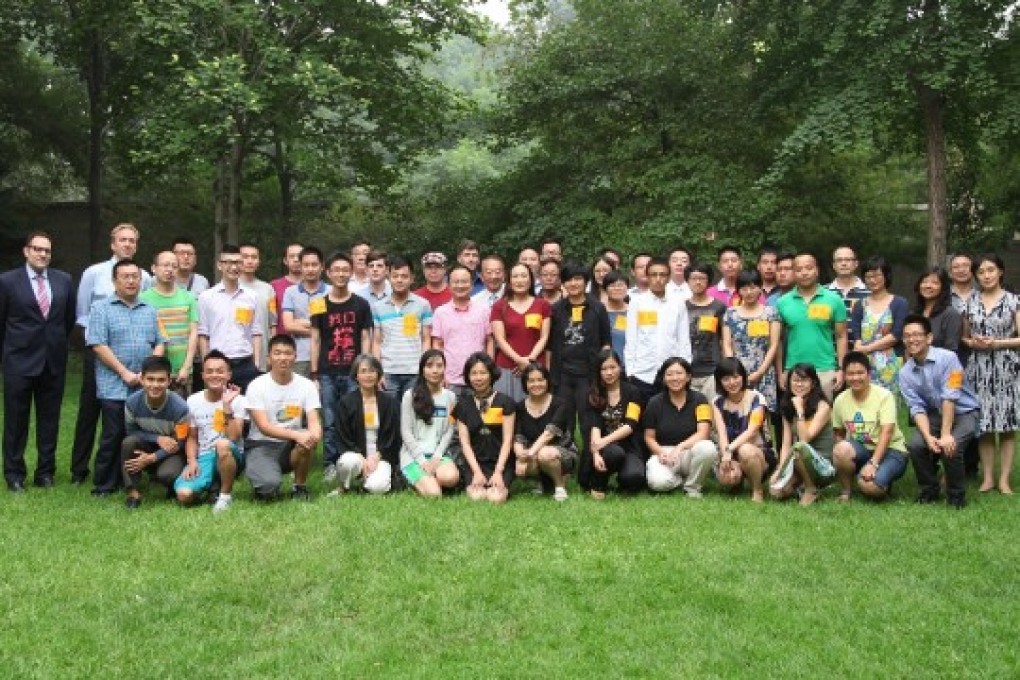Group photo of an UNDP event hosted in Beijing in August 2013 on the theme of Being Lesbian, Gay, Bisexual and Transgender (LGBT) in Asia. Photo: UNDP