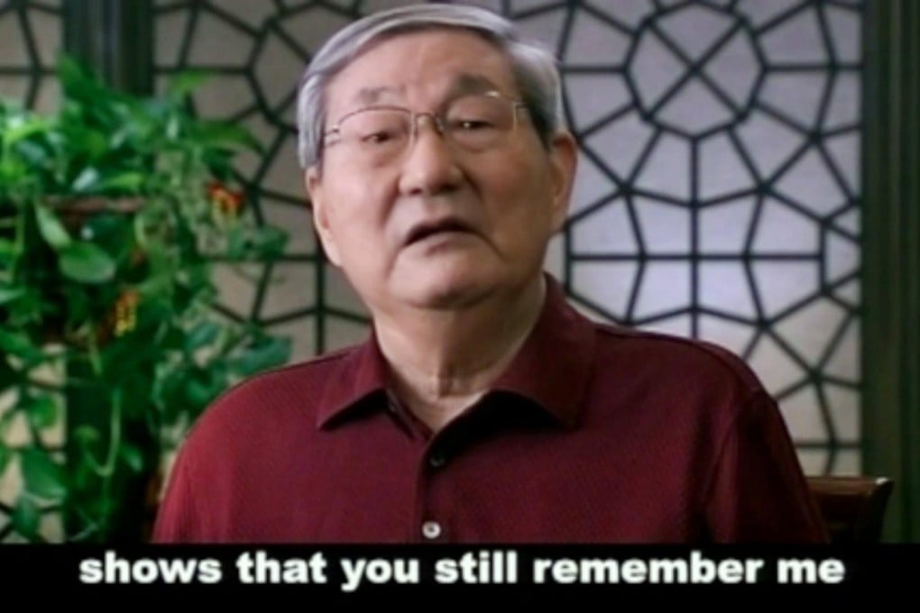 Former premier speaks in a video to promote the new compilation of his speeches. Photo: SCMP