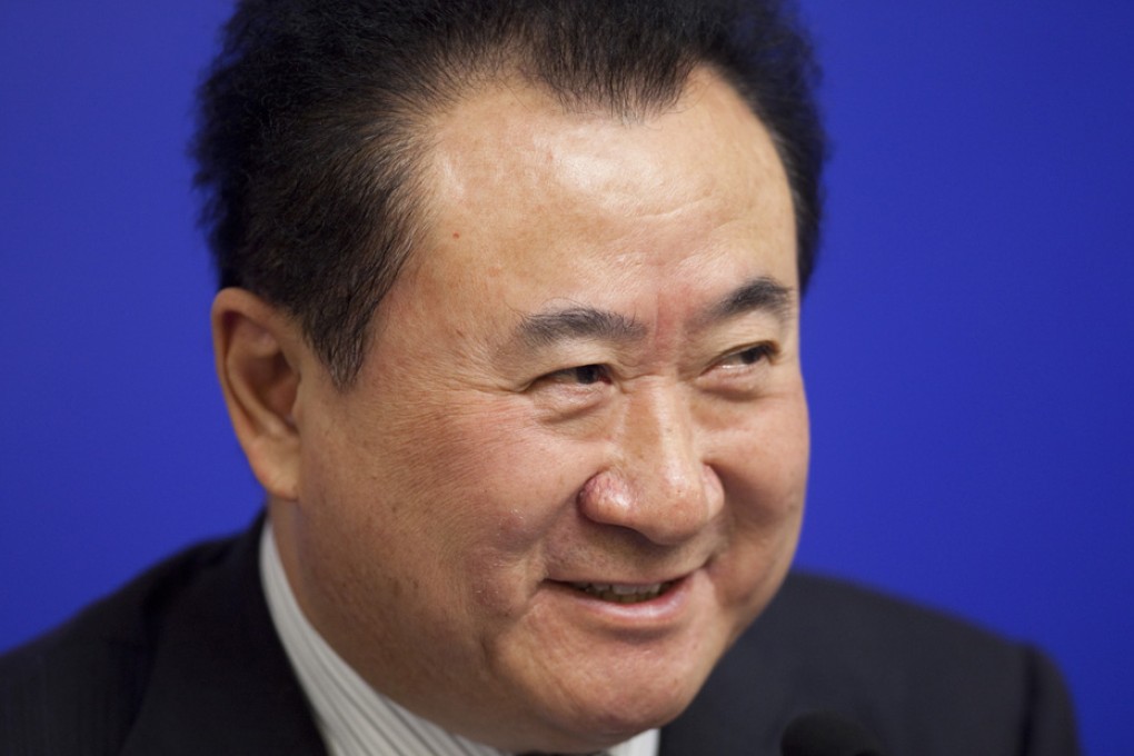 Wang Jianlin. Photo: Bloomberg