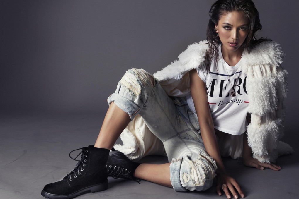 Material girl: Supermodel Cara G has never looked better