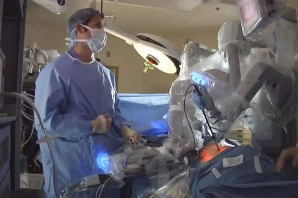 Patients were reassured that they have nothing to worry about when they find a surgical robot waiting for them in the operating theatre. Photo: AP