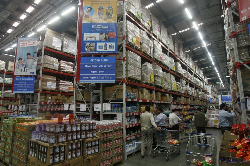 Walmart operates in India as a wholesaler with local partnerships but has yet to set up its own stores. Foreign retailers are wary of the Indian market, citing red tape and an uncertain regulatory environment. Photo: Reuters