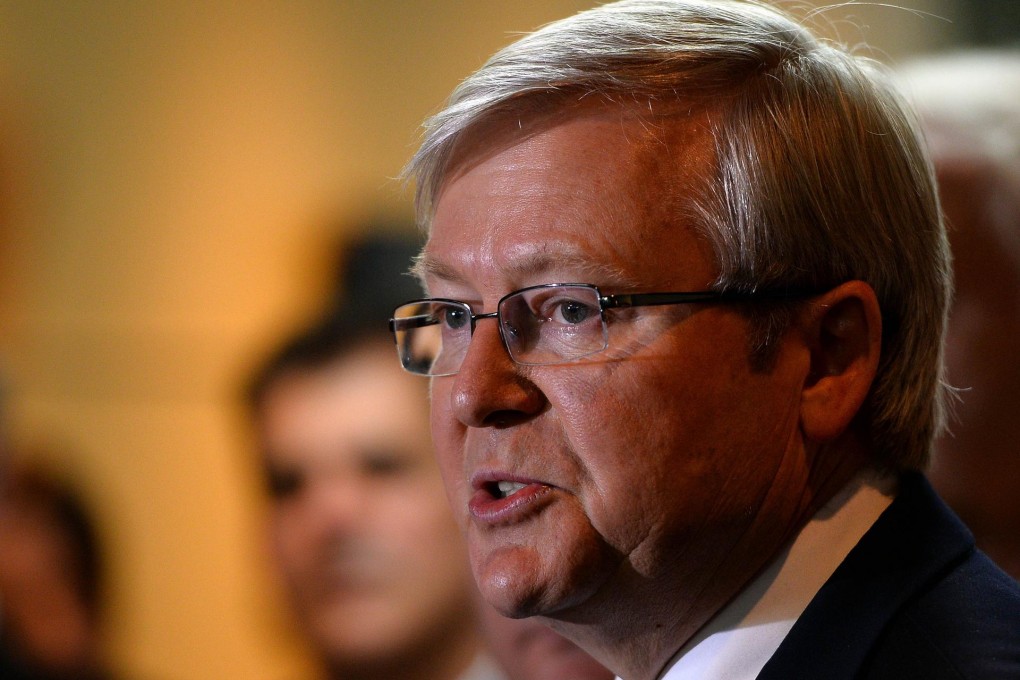 Ex-Australian PM Kevin Rudd.
