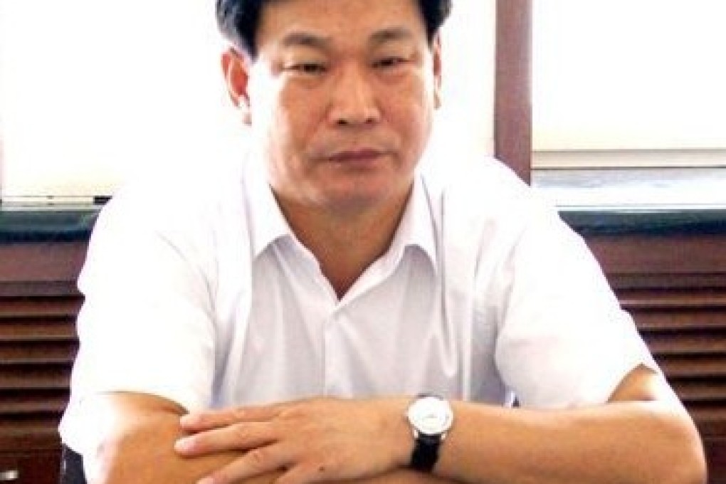 Jin Jianping seen in an undated photo shared on Sina Weibo.