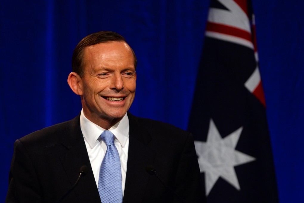 Tony Abbott, Australia's prime minister-elect. Photo: AFP