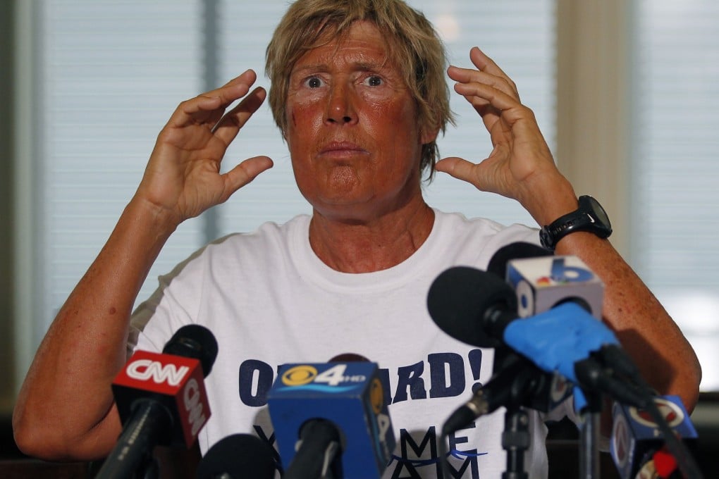 US long-distance swimmer Diana Nyad. Photo: Reuters