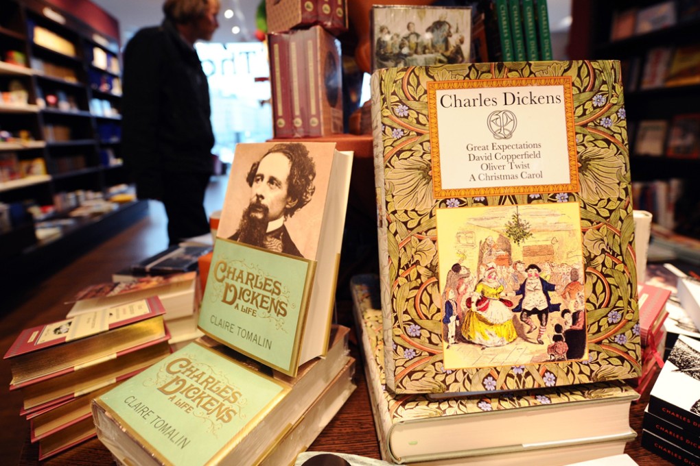 Charles Dickens classics on display in a bookstore in Hamburg, Germany. Photos: AFP; Corbis