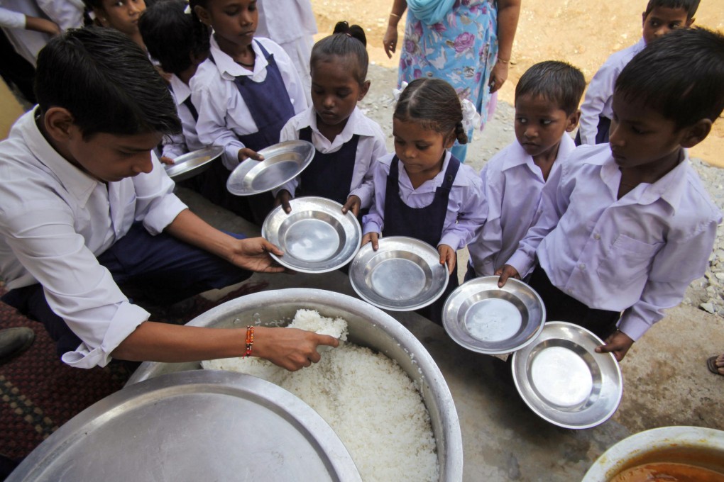 Rice will be subsidised under a new Indian scheme to combat malnutrition. Photo: AP